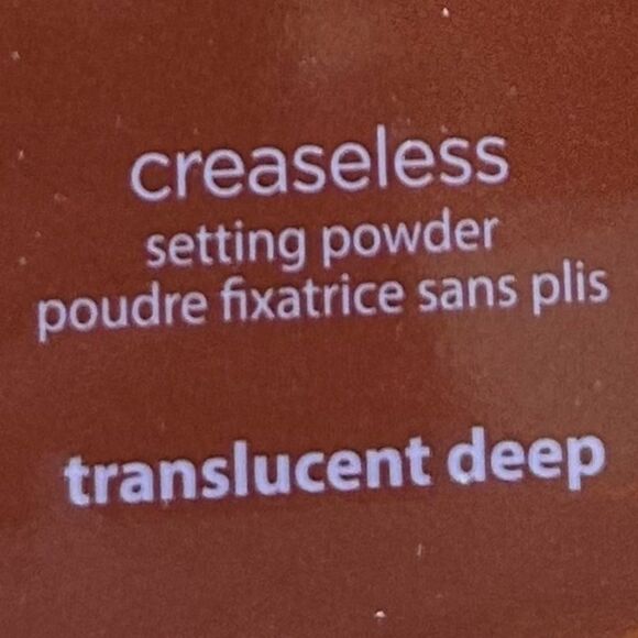 Tarte Translucent Deep deep to mahogany skin tones Creaseless Setting Powder New - Picture 9 of 9